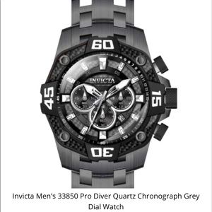 Invicta Men's Pro Diver Quartz Grey Watch